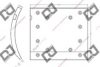 HINO 045066083 Brake Lining, drum brake